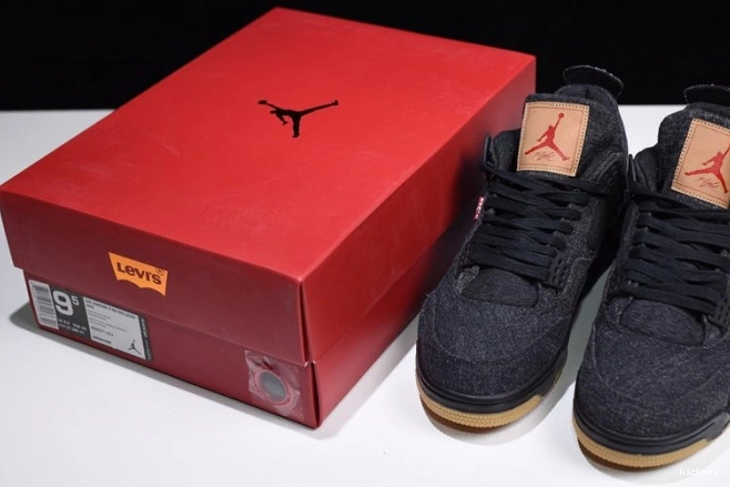 Cheap MAX 4 AO2571-001 x 'black' Levi's Jordan Air 0718